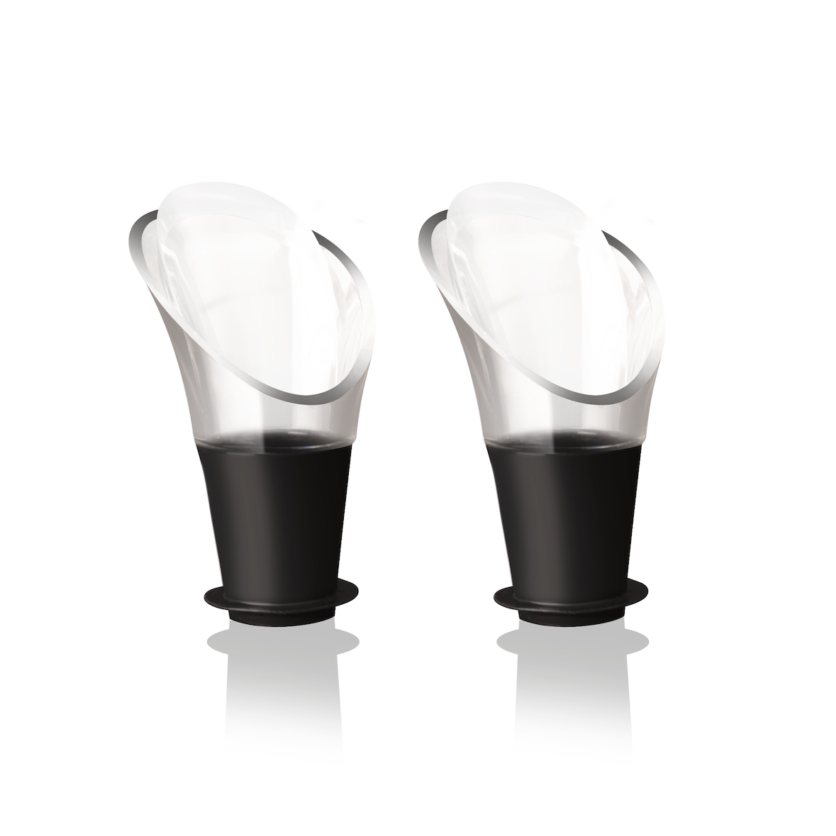 VACU VIN Lot De 2 Bouchons Verseurs Anti-goutte 1854060