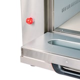 thumbnail of Romux® Horno de Pizza Industrial Simple a Gas Butano 8x32 cm con Suelo Cerámico Refractario y Termostato de Calidad | Temperatura 400°C - 10000W