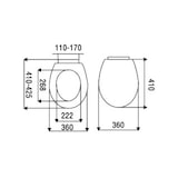 thumbnail of Wand Hänge WC Taharet Vorwandelement Betätigungsplatte Softclose Deckel Set