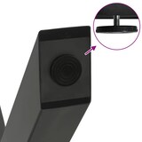 thumbnail of vidaXL Couchtischbeine X-Form 2 Stk. Anthrazit 60x(42-43) cm Stahl