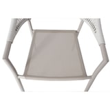 thumbnail of METRO PROFESSIONAL Stapelstoel met armleuningen, incl. kussen, staal/polyrattan/polyester, champagne