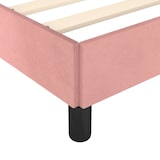 thumbnail of vidaXL Bettgestell mit Kopfteil Rosa 80x200 cm Samt