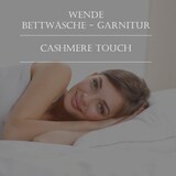 thumbnail of Wende-Bettwäsche Cashmere Touch - Wolkenschloss ( 135x200cm / 80x80cm ) Natur - Braun