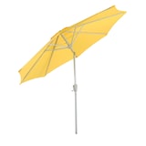 thumbnail of Parasol N19, tuinparasol, Ø 3m kantelbaar polyester/aluminium 5kg ~ geel