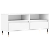 thumbnail of vidaXL TV-Schrank Weiß 100x34,5x44,5 cm Holzwerkstoff