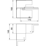 thumbnail of OBO Bettermann Inneneck GS-AI90170RW 6277940