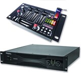 thumbnail of Pack sonorisation amplificateur 2000W SA2000 + Table de mixage 4 voies 7 entrées