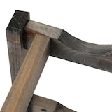 thumbnail of Garrafeira HWC-B58, suporte para garrafas de vinho, abeto 3 prateleiras ~ 3 peças