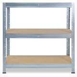 thumbnail of shelfplaza PRO 115x100x60 cm Schwerlastregal in verzinkt mit 3 Böden und 200 kg Traglast pro Boden