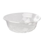 thumbnail of 10 X 50 Feinkost- und Salatschalen, PLA "pure" rund 950 ml Ø 17,5 cm · 6,2 cm transparent