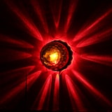 thumbnail of LED Party Discoeffekt SATURN Strahleneffekt mit Lichtkranz Lichteffekt