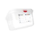 thumbnail of Behälter GN 1/6 Polypropylen, HENDI, GN 1/6, 2,6L, Transparent, 176x162x(H)150mm