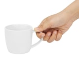 thumbnail of Olympia Whiteware niedrige Tassen 220ml (12 Stück)