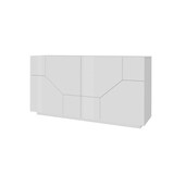 thumbnail of Dmora Credenza Stefano, Madia da cucina a 4 ante, Buffet da soggiorno, 100% Made in Italy, cm 200x43h86, Bianco lucido