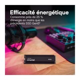 thumbnail of Crucial - P510 - Ssd Interne - 1 To - Pcie Gen4 Nvme M.2 - Avec Dissipateur - Vitesse Lecture Jusqu'a 1100 Mo/s - Ct1000p51