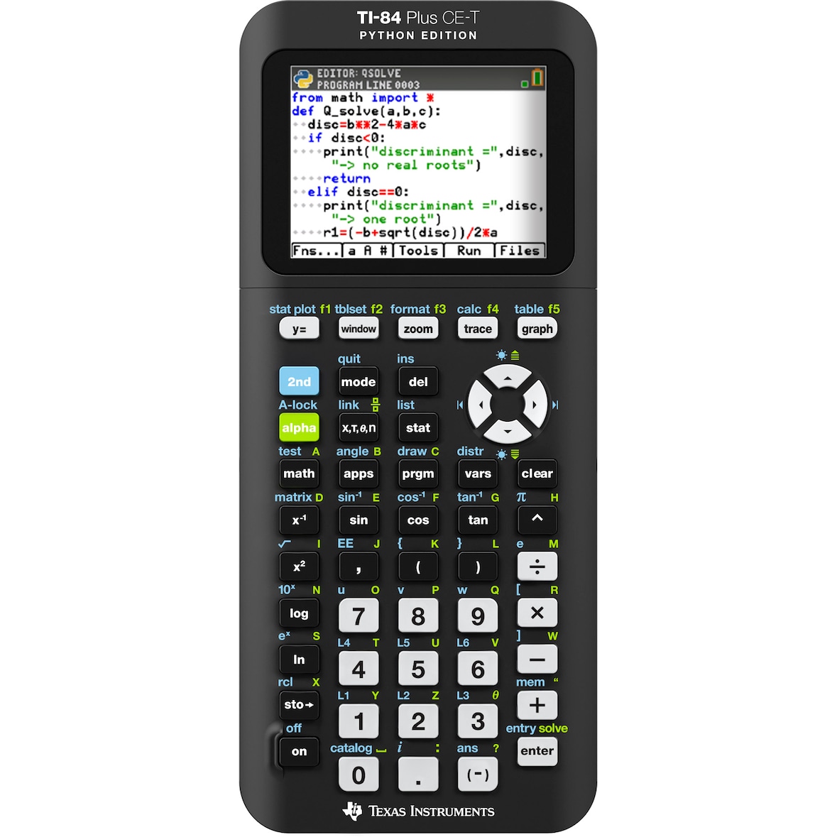 Texas Instruments TI-84 Plus CE-T Python (envase cartón)
