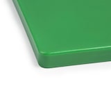 thumbnail of Tabla de cortar extra gruesa Hygiplas LDPE verde 45 x 30 x 2 cm