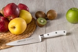 thumbnail of Arcos Cuchillo Cocinero, Hoja de Acero Inoxidable Forjado NITRUM 150 mm, Mango de Polioximetileno (POM), Color Blanco