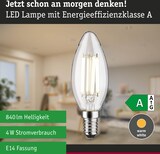 thumbnail of Paulmann Efficient-Line Filament 230V LED Kerze E14  840lm 4W 4000K  Klar 29203