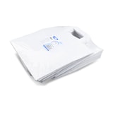 thumbnail of 50x GASTRO Papiertragetaschen 25 x 26 x 17 cm mit EAN-Code weiss