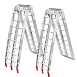 thumbnail of Auffahrrampe Rampe klappbar Laderampe Verladerampe Schiene 680kg Alu R4