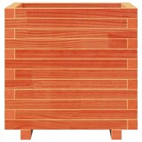 thumbnail of Helloshop26 - Hochbeet für Pflanzen Blumen Terrasse Garten gewachst 50 x 50 x 49,5 cm massives Kiefernholz braun 02_0038461