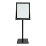 thumbnail of Securit® Black Star Display di informazione LED, set - LED bianchi - Cavo da 5m incl. o usa una batteria - Mostra 4xA4