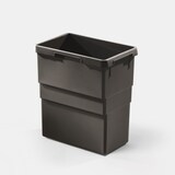 thumbnail of Hailo Inneneimer 1137679 dunkelgrau 30 Liter 397 x 258 x 413 mm