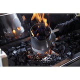 thumbnail of Tarrington House Allume-feu, acier/bois, Ø 17 x 28 cm, avec poignée