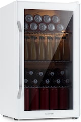 thumbnail of Beersafe XXL Quartz Kühlschrank 80 Liter 3 Böden Panoramaglastür Weiß