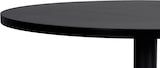 thumbnail of CHEFGASTRO Stehtisch rund HxBxT 108x60x60cm Holz Schwarz/Schwarz Bistrotisch