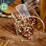 thumbnail of Runde Gläser Bambusdeckel 10 Stück je 150 ml luftdicht Klarglas