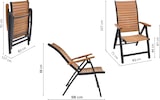 thumbnail of Tarrington House Klapstoel met hoge rugleuning Linko, aluminium/eucalyptushout, naturel/zwart
