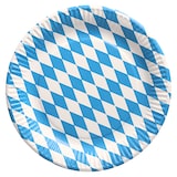thumbnail of Papstar Pappteller rund Ø 23 cm "Bayrisch Blau", 10 x 50 Stück