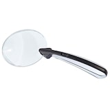 thumbnail of Lupe rund mit LED-Licht - rahmenlos, Vergrößerung 2,2fach, schwarz/chrom