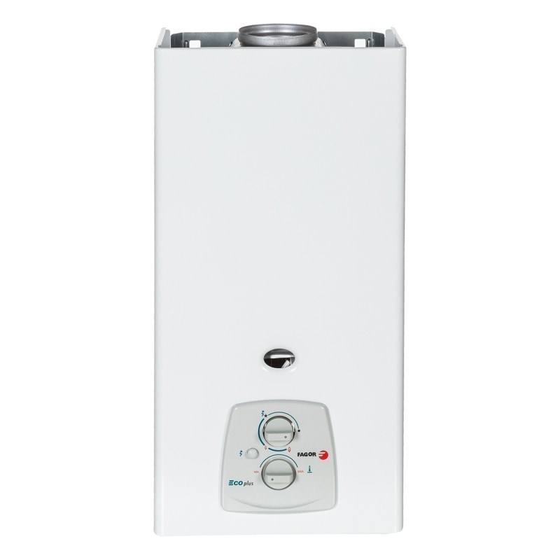 Fagor - Fl14in - White - Chauffe-eau 14l - Gaz Naturel G20 - Allumage Pile