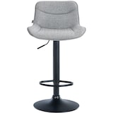 thumbnail of 2er Set Barhocker Vonore Stoff grau/schwarz