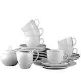 thumbnail of Seltmann Weiden Rondo/Liane Weiß Kaffeeservice 20-teilig