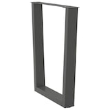 thumbnail of vidaXL Esstisch Beine V-Form 2 Stück Anthrazit 70x(72-73,3) cm Stahl