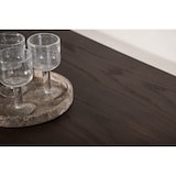 thumbnail of Stone Esstisch 100x220cm schwarz, braun.