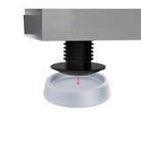 thumbnail of BAUHELD Gummifüße Schwingungsdämpfer 67 x 60 mm 4 Stück Hellgrau