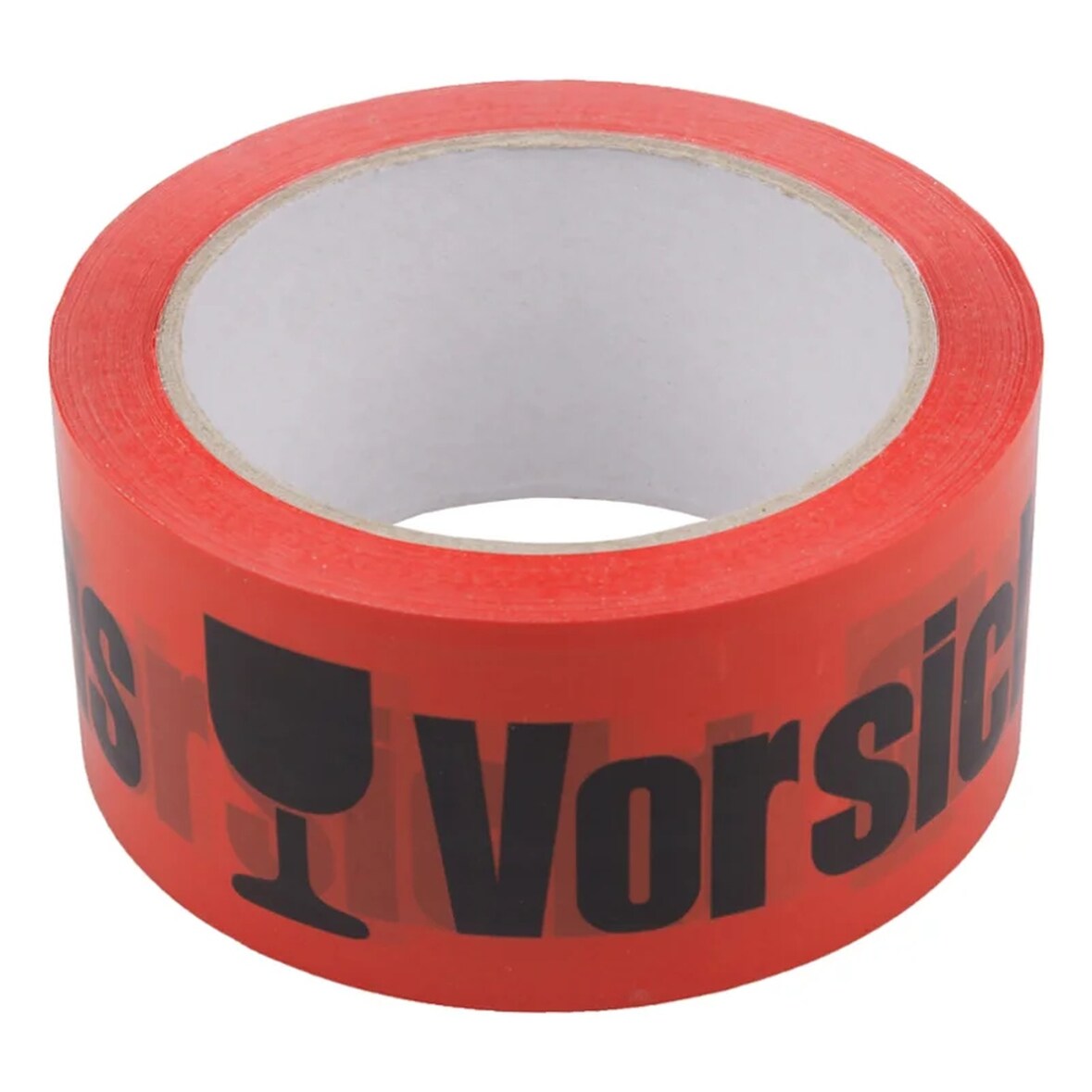 6 x Klebeband Vorsicht Glas (0,48 x 66 m)