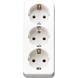 thumbnail of Jung SCHUKO-Dreifach-Steckdose 10 S 23 LA WW 10S23LAWW