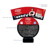 thumbnail of San Ignacio - Recipiente redondo hermético de vidro Toledo de 1200 ml