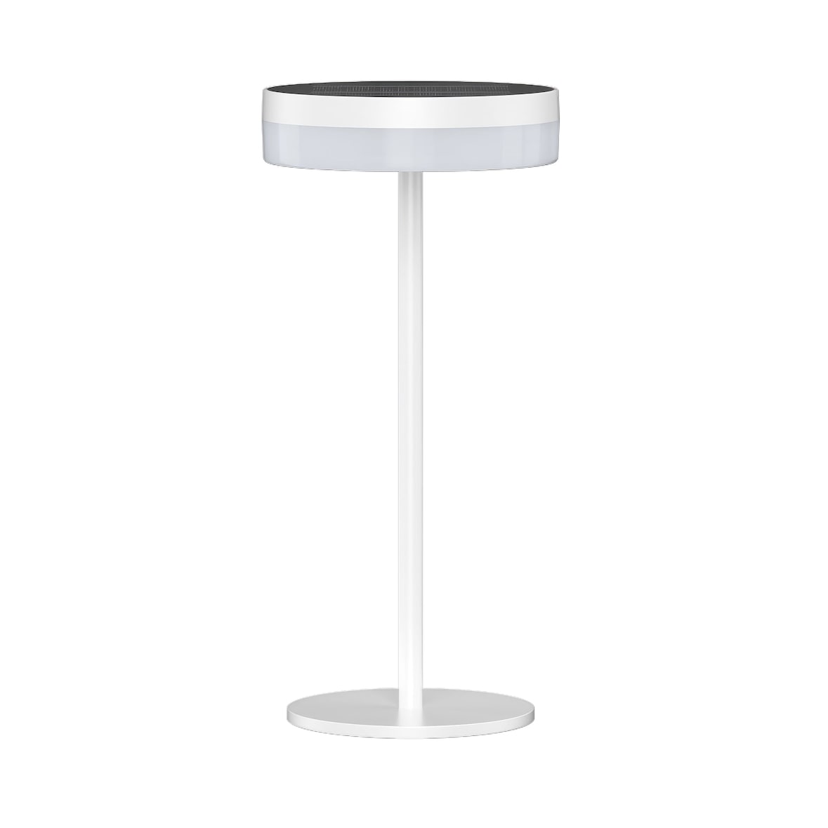 Lumisky Lámpara de mesa solar VIVIA MINI H27CM Aluminio Blanco