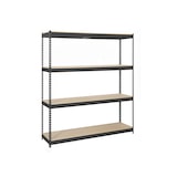 thumbnail of SimonRack Industrieregal, 2000x1500x600 mm, 600 kg am Biegepunkt, 4 Holzböden, Garagenregal, Anthrazit/Holz- Simonforte