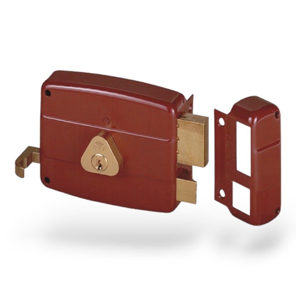 Serratura da applicare per portoni e infissi in legno CISA 50121 - Entrata 50 mm