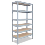 thumbnail of shelfplaza PRO 155x80x60 cm Schwerlastregal in verzinkt mit 6 Böden und 166 kg Traglast pro Boden