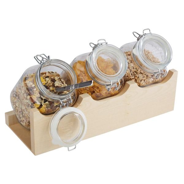 APS 13965 Buffet-Ständer -GOOD MORNING-  43 x 17 cm, H: 13,5 cm