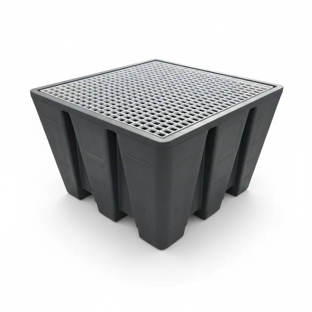 Bac de rétention eco pour cuve ibc - plast'up rotomoulage - NOIR